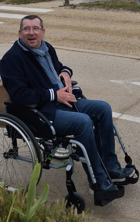 Photo de Sylvain, 57 ans, atteint de la SLA